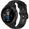 Cinturino in silicone monocromatico per Garmin Forerunner945 / fenix5 Plus / App