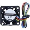 Per Snapmaker U1 25,5x25,5x10,5mm 24V Doppio Cuscinetto a per SFERA Ventola di