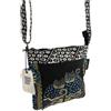 Zeckos Crossbody Tote W/Zipper Top 10X10 W/25 Strap-Spotted Cats