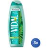 Vidal 3x Vidal Bagno 500 Ml. Muschio Bianco Made In Italy
