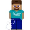 AIR-VAL INTERNATIONAL Minecraft Steve Gel Doccia e Shampoo 2D 400 ml