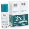 Roc Keops Deodorante roll on, pelle normale, 30 ml x2
