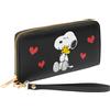 Peanuts Snoopy Zip Portafoglio Donna con Scomparto per Carte e Monete Regalo...