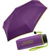 United Colors of Benetton Benetton Ombrello tascabile ultra mini piatto solido, Giacinto viola, 88 cm