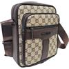 COVERI COLLECTION Borsa a Tracolla Uomo, Pelle Sintetica con Motivo Monogramm...
