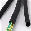 Braided Split-Sleeve Wire Manicotto per cavi flessibile e ignifugo per applicazioni automobilistiche 5mm*1
