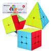 ROXENDA Speed Cube Set, 3 Pezzi Stickerless Cube Pack con Cubo di Velocità 2x...