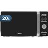 Cecotec Forni a Microonde Combinati con Grill Proclean 5010 Inverter. 20L Capacità - Scongela, Riscalda e Cucina 700W, 5 Livelli di Potenza, Display LED, Piatto Girevole da 245mm, Timer, 8 Modalità