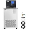 VEVOR Pompa di Raffreddamento/Circolazione da Laboratorio 6 L Raffreddatore di Fluido di Raffreddamento -5 ℃-100 °C Pompa di Circolazione Schermo LCD Bagnomaria Raffreddamento ad Acqua Circolante
