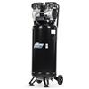 FIAC Compressore d'Aria Verticale Silenzioso SUPERSILENT 50V, Oil Free, Pressione Massima 8 Bar, 1 Hp, Serbatoio 50 Litri, Rumorosità 58 dB LpA