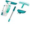 ‎Leifheit Leifheit Dry & Clean Window Vacuum Cleaner Set with 43cm Handle and Washers, Win