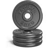 PROIRON Dischi Pesi Piastre Ghisa Peso Impostato 1.25kg, 2,5 kg, 5 kg, 10 kg ...