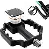 Does not apply Pedali Bici Con Supporto Airtag Nascosto, Localizzatore GPS Antifurto Impermeabi