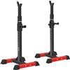 ISE Supporto Bilanciere per Casa, Porta Bilanciere Rack Multifunzione Palestr...