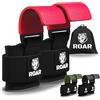 Roar Ganci da polso per sollevamento pesi, allenamento palestra, guanti per bodybu...