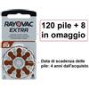 Rayovac 120 pile RAYOVAC Extra 312 per apparecchi acustici protesi acustiche