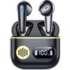 Paekole Cuffie Bluetooth,Auricolari Bluetooth 6.1 Cuffie Wireless con 6 ENC Cancella...