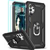 LeYi Cover per Samsung Galaxy A32 4G con 2 vetro temperato, 360° supporto gir...