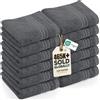 Utopia Towels 12 Set di Asciugamani per Il Viso Premium 30 x 30 CM, Panni Al...