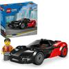 LEGO City EV Supercar Toy - Race Car Model Kit w/a Driver Minifigure - Fine Moto
