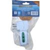 RsZsH- EXTRASTAR SALVA SPAZIO ADATTATORE SPINA 10A 3 PRESE 10/16A BIPASSO 250V M