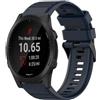 Per Garmin Forerunner 945 Cinturino in silicone con struttura orizzontale da 22