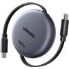 UGREEN 100W Cavo USB C Retrattile PD 3.0, Cable Type C Avvolgibile Ricarica R...