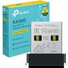 TP-Link AX300 WiFi 6 USB, Chiavetta WiFi per PC Fisso, 2.4 GHz 286 Mb Nero Onice