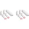 No 2X Ripetitore POE Impermeabile Extender IP66 10/100Mbps 500m Estensione 48V9221
