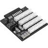 No Adattatore Board di Alimentazione ATX 12x6Pin con LED Flash per 733428-1121