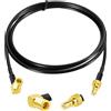 GPS Antenna Adattatore Fakra C a SMA Cavo Piggear Plug RG174 15Cm per Auto Modul