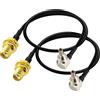 GPS Antenna Adattatore Fakra C a SMA Cavo Piggear Plug RG174 15Cm per Auto Modul