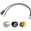 GPS Antenna Adattatore Fakra C a SMA Cavo Piggear Plug RG174 15Cm per Auto Modul