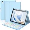Custodia Tastiera per Ipad A16 11/10 Generazione,Cover Ipad A16 11/10 Generazion