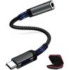 ACAGET Adattatore USB C Jack 3.5mm per Samsung Galaxy A16 A17 A26 A34 A56 S26 S25,Ad...