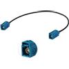 GPS Antenna Adattatore Fakra C a SMA Cavo Piggear Plug RG174 15Cm per Auto Modul