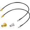 GPS Antenna Adattatore Fakra C a SMA Cavo Piggear Plug RG174 15Cm per Auto Modul