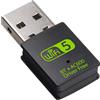 No 5X Adattatore Bluetooth WiFi USB, Ricevitore Esterno di Rete Dual Band 6006035