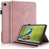 Cover Huawei Mediapad M5 Lite 10 Custodia Albero in Rilievo Pelle PU Portafoglio