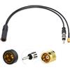 GPS Antenna Adattatore Fakra C a SMA Cavo Piggear Plug RG174 15Cm per Auto Modul