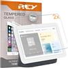 Pack 2X Pellicola Salvaschermo per Google Nest HUB 2ª Gen, Vetro Temperato, Di Q