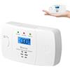 Heiman Rilevatore di Monossido di Carbonio con Display LCD, Sensore HM-722ESY-G