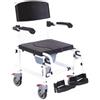 MOPEDIA SEDIA PER DOCCIA CON RUOTE 12 CM - 40CM