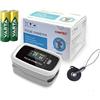 CONTEC Pulsossimetro da Dito CMS50D1 Saturimetro Professionale con Display OLED a C...