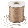 Craftdady Cordino cerato intrecciato 185 metri 169 metri, corda cerata in pol...