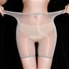 Boxer per uomo donna intimo per trasparente sexy olio lucido slip lingerie