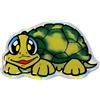 4R Quattroerre.it Quattroerre 475 Sticker Adesivo 3D Tartaruga