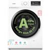 COMFEE' Lavatrice Carica Frontale 7 kg, Ultra Slim 40 cm, Classe A‑10%, 1200 giri, Vapore Igienizzante, Baby Care, Motore Inverter BLDC, 16 Programmi, Bianco - CFP01EW70W