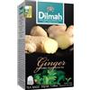 Dilmah FUN Ginger Ceylon Black Tea-20 bustine di tè spedizione gratuita in tu...