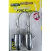 olympus JIG HEAD OLYMPUS SLIDER FALL 120 GR TESTA CALAMARI GOMMA